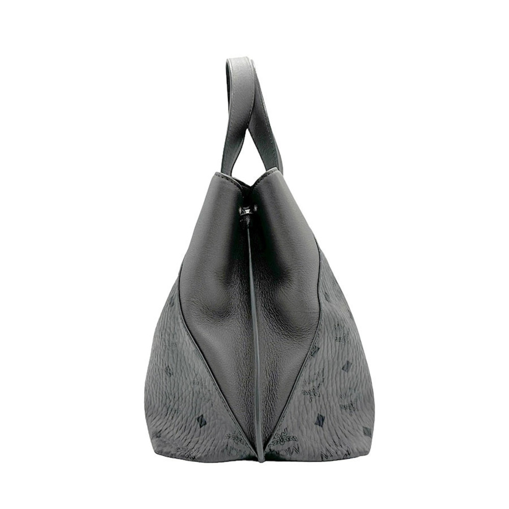 Mcm handbag leather gray